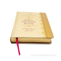 Leder dekking printe Gold Edges Groothandel Hillige Bibel